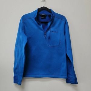 Marmot Mens Fleece Polartec Pullover Sweatshirt 1/2 Zip Size Medium